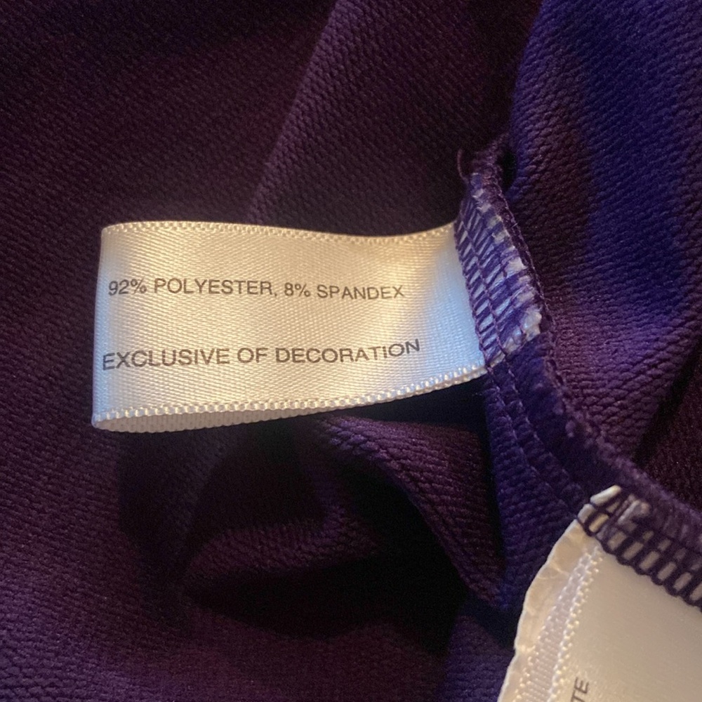 Cutter and Buck Men's Purple Half-Zip Pullover Size XL - Picture 9 of 9